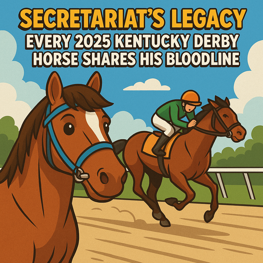 🐎 Secretariat's Legacy: Every 2025 Kentucky Derby Horse Shares His Bloodline