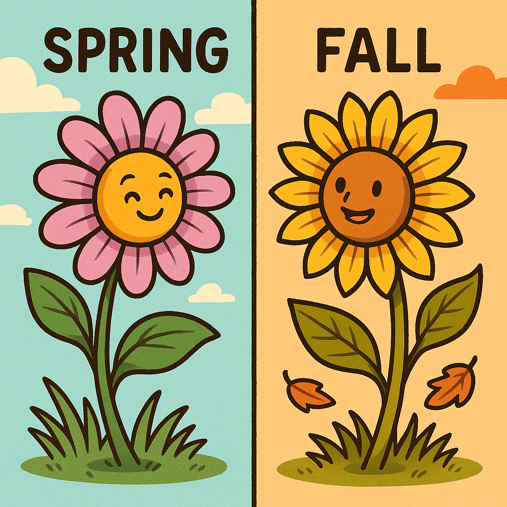 🌸 The Secret Lives of Seasonal Flowers: How They Bloom, Reproduce, and Thrive