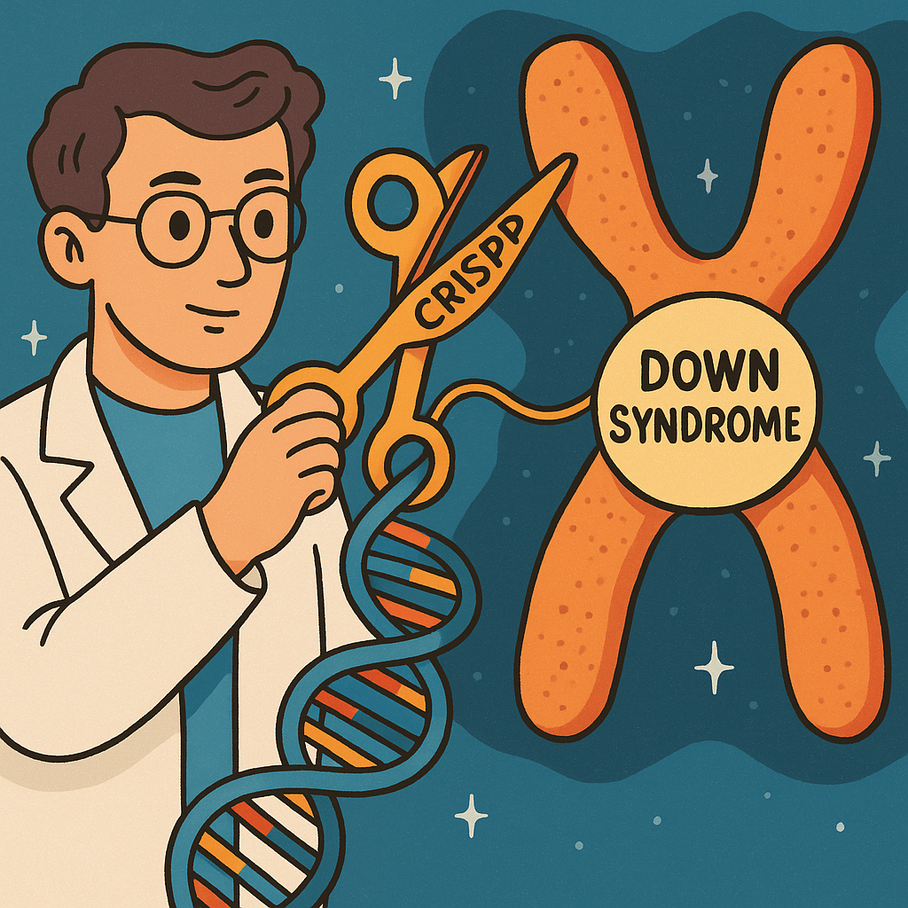 🧬 Gene Fixers: CRISPR and a New Frontier in Down Syndrome Research