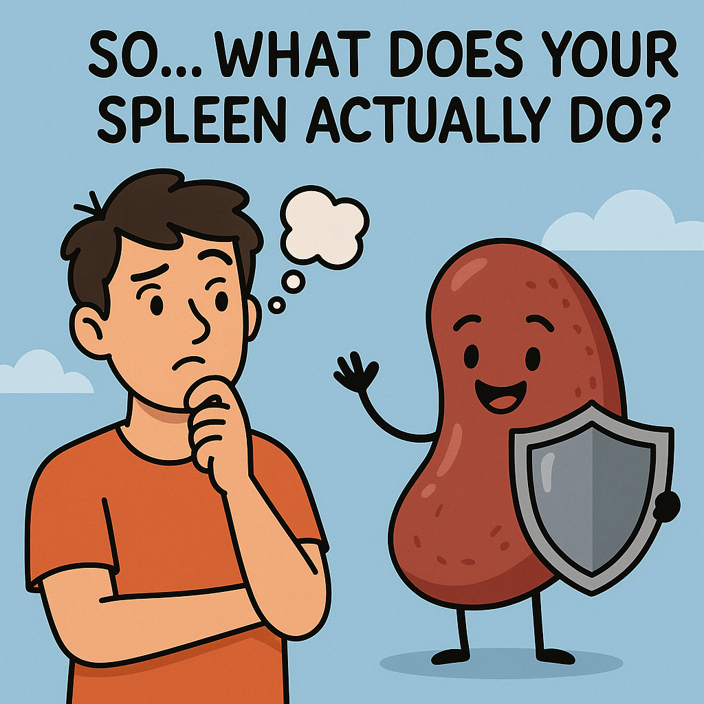 🩸 So... What Does Your Spleen Actually Do? Let’s Talk About It!