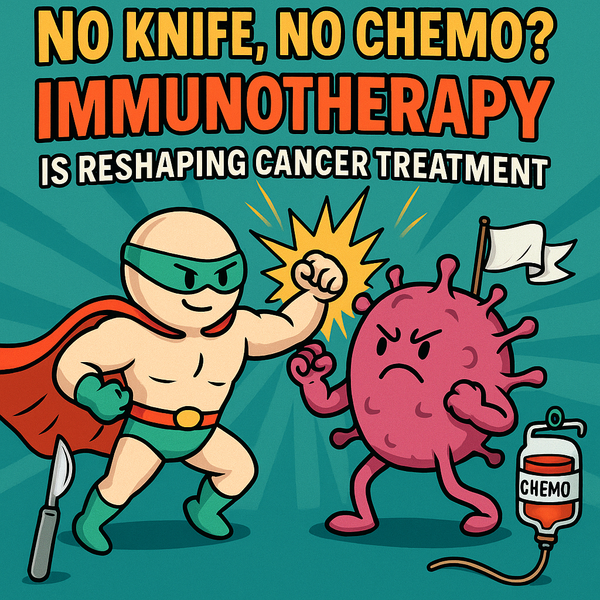 💉 No Knife, No Chemo? How Immunotherapy Is Reshaping Cancer Treatment