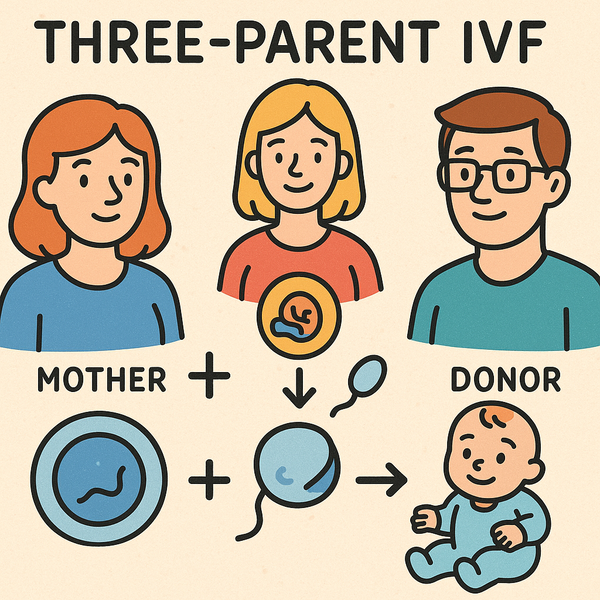 🧬 Three Parents, One Baby: How Science Is Rewriting the Rules of Inheritance