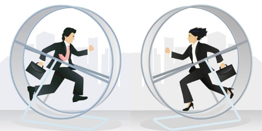 Life too often resembles a rat race