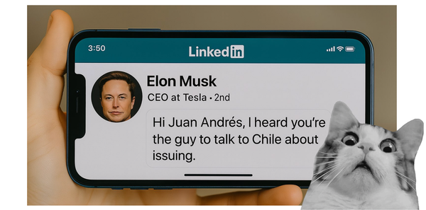 Cuando Elon Musk me escribió por LinkedIn…