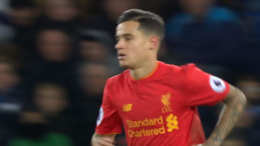 コウチーニョの先制点