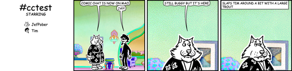 Bringing Microsoft Comic Chat to the Mac using Fable