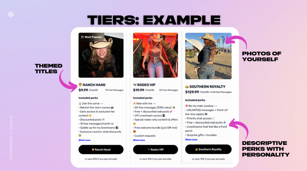 ✨ Refresh Your Membership Tiers to Boost Conversions