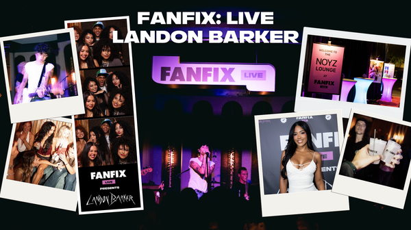 💥🎸 Fanfix LIVE: Landon Barker Takes Over West Hollywood