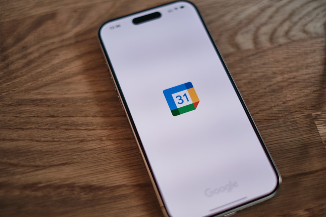 smartphone calendar
