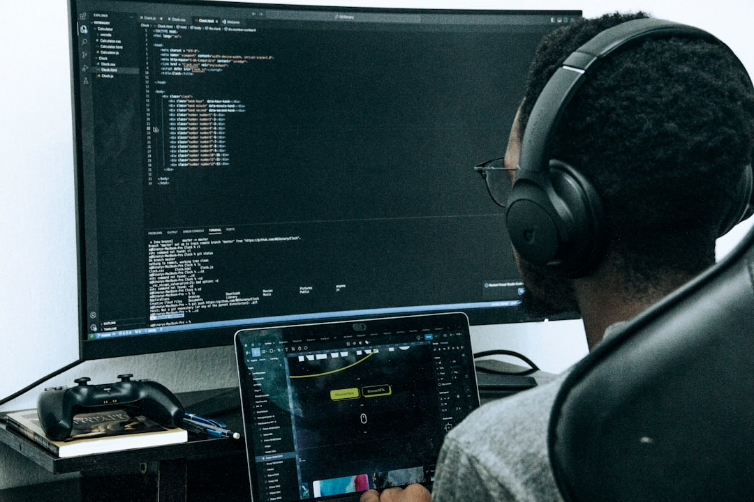 web developer workspace code