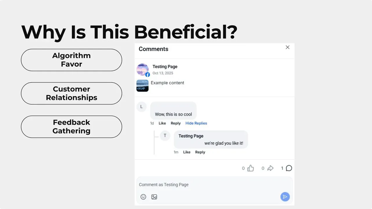 Keeping the conversation going strengthens customer relationships and helps the algorithm