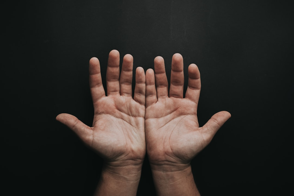 charity donation hands