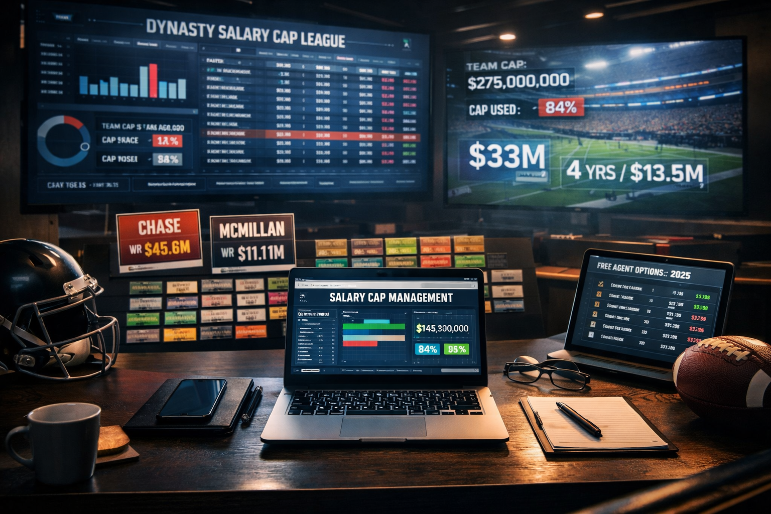 Why You Need to Try a Dynasty Salary Cap Fantasy Football League