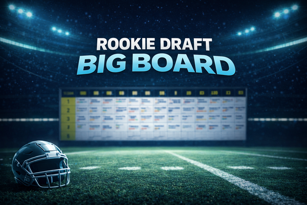2026 Dynasty Rookie Rankings & Big Board (Offense & IDP)