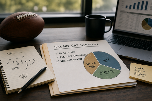 The Salary Cap Blueprint: Allocating Your Budget in a Fantasy Football Contract League