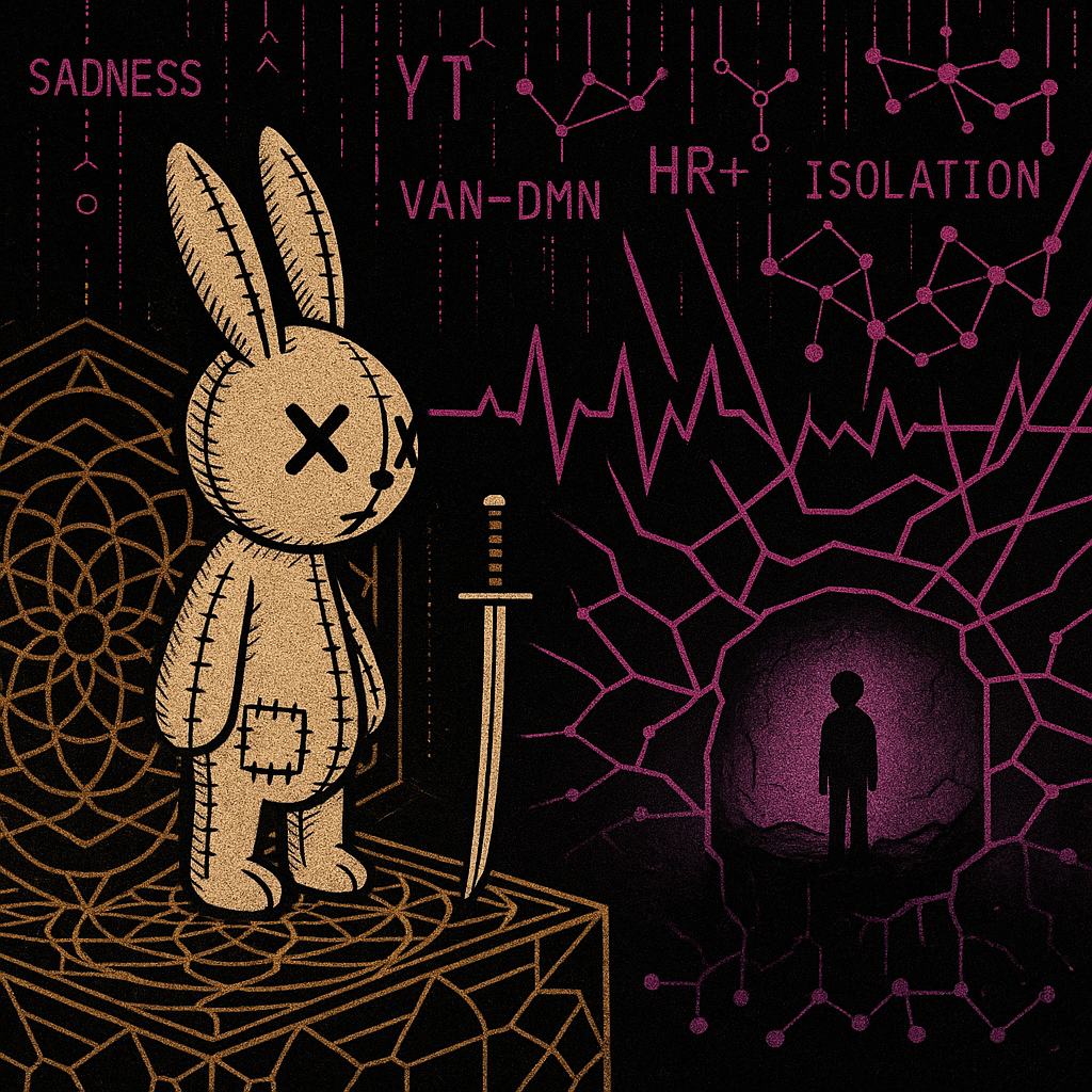 Neural network showing whole-brain gamma synchronization in response to isolation with heart-brain coupling visualization