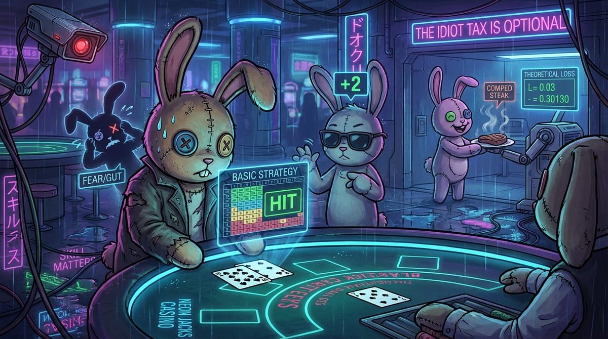 Blackjack: The Only Game Where Skill Actually Matters