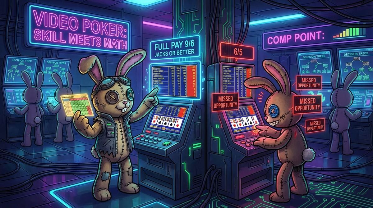 Video Poker: Where Slots Meet Skill and the Math Gets Interesting