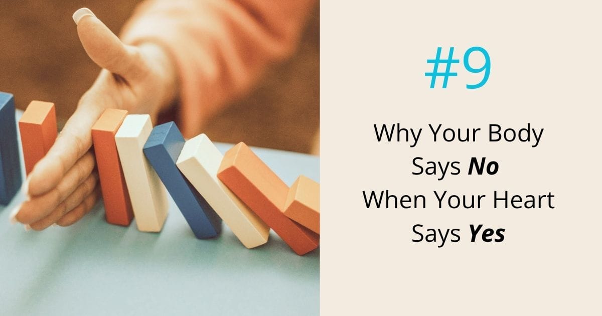 Why your body says NO when your heart says YES- episode 9 Om WOW Podcast