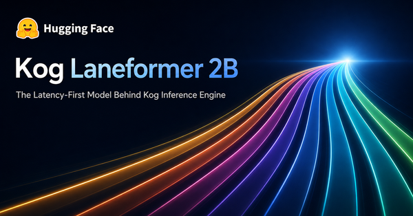 Kog Laneformer 2B: The Latency-First Model Behind Kog Inference Engine