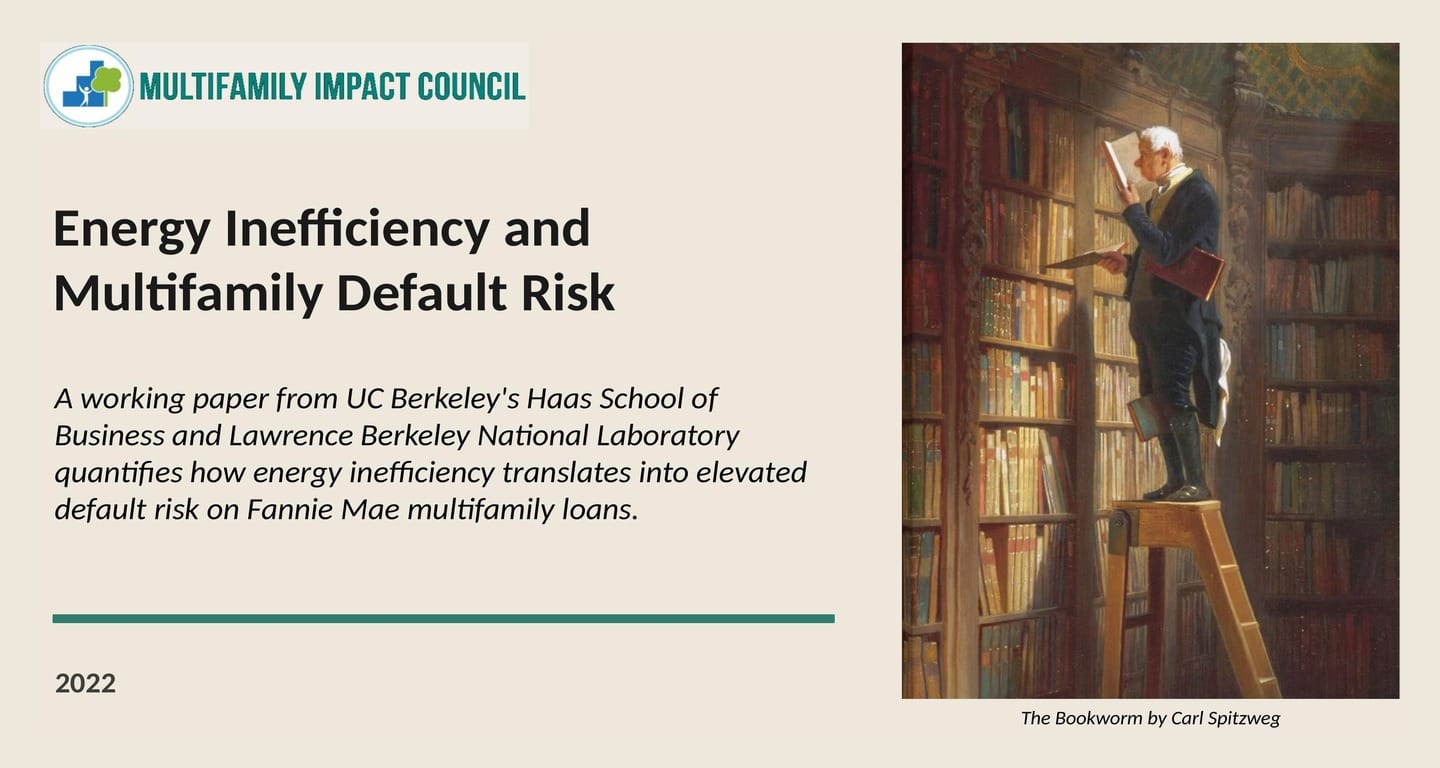 How Energy Inefficiency Raises Multifamily Default Risk