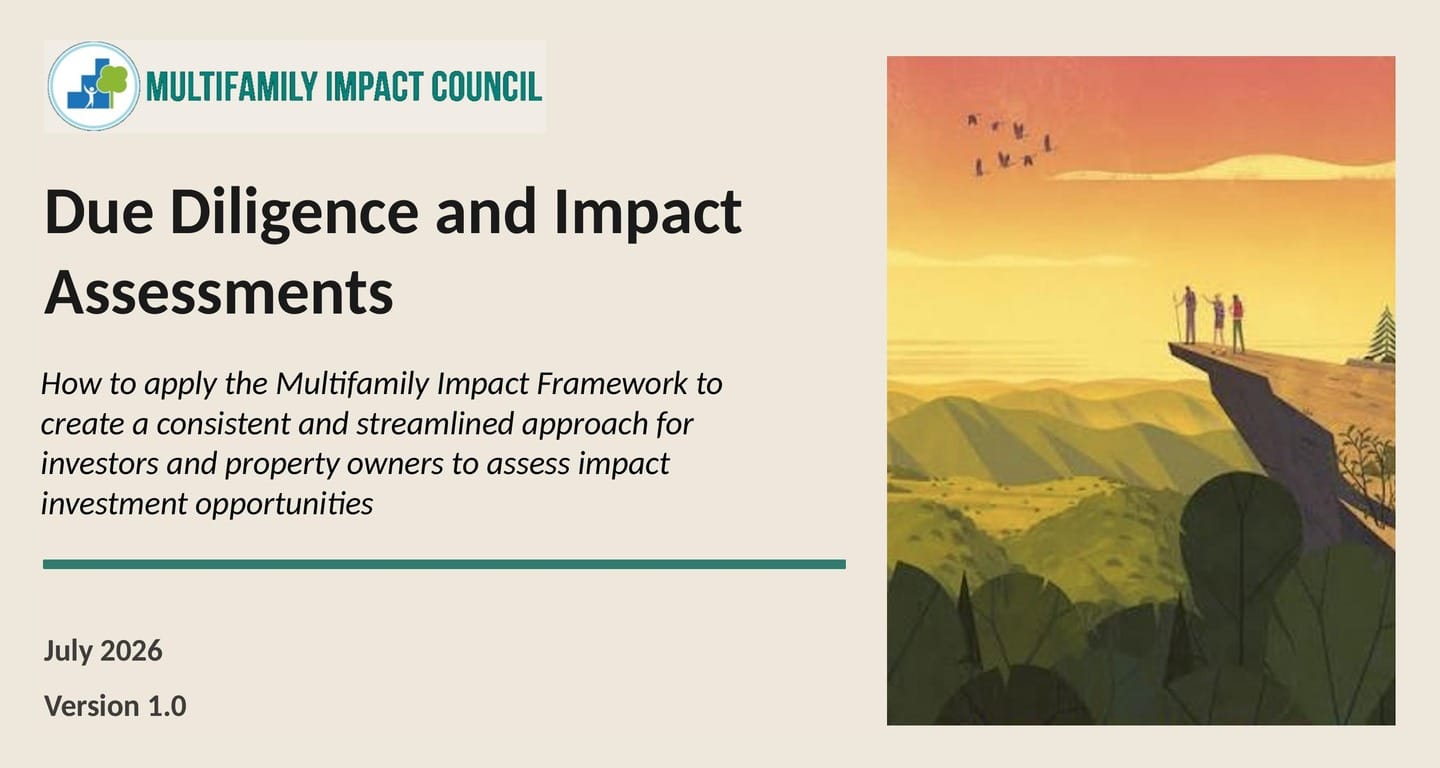 Impact Assessment and Due Diligence Guidance