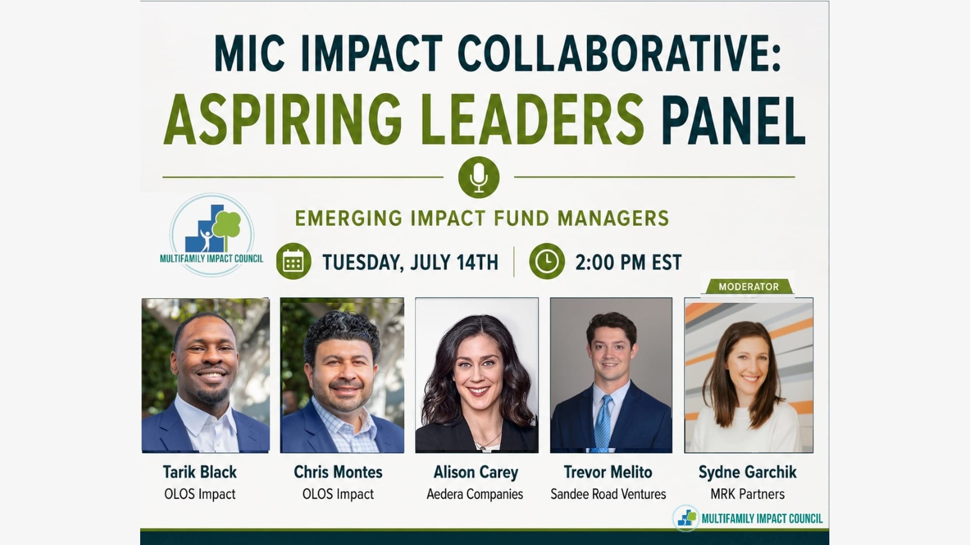 Aspiring Leaders in the Multifamily Impact Community