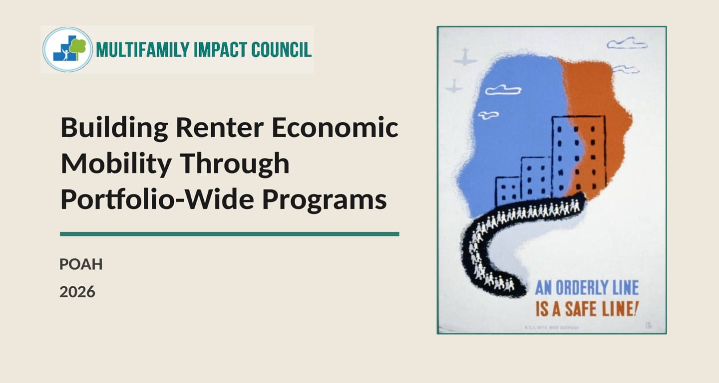 The POAH POWER Initiative: Building Renter Economic Mobility Through Portfolio-Wide Programs