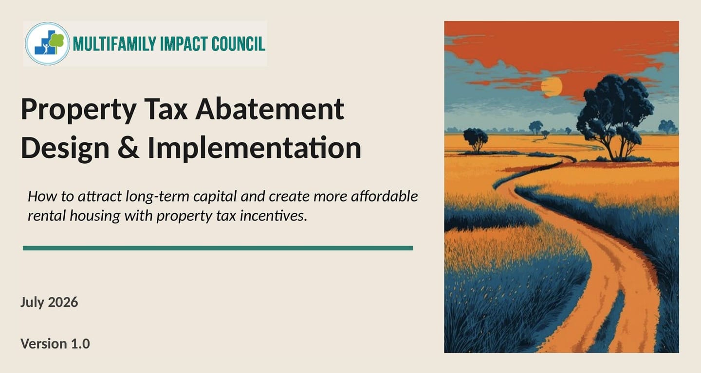 Property Tax Abatements for Affordable Rental Housing