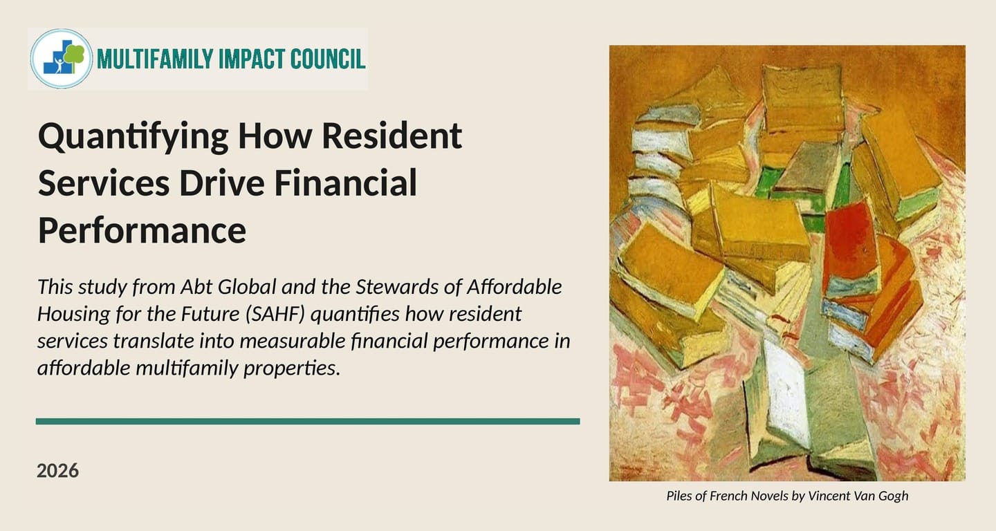 Quantifying How Resident Services Drive Financial Performance