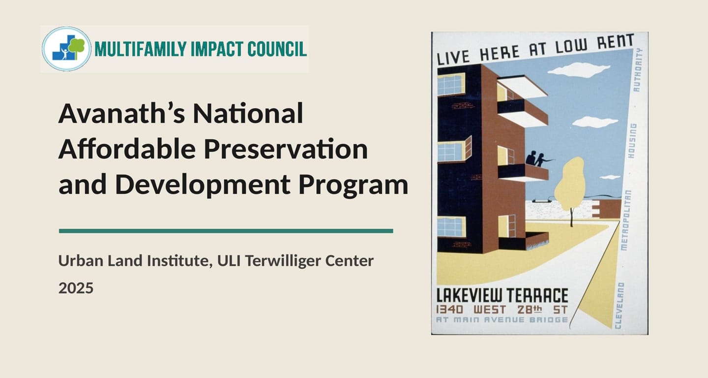 Avanath Capital Management's National Affordable Preservation and Development Program