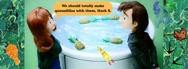 Spicy Pineapple Chicken Quesadilla - I couldn't not share this