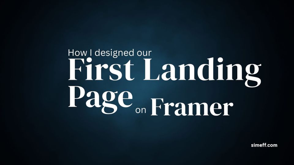 How I Designed our First Structured Literacy Lab Landing Page on Framer