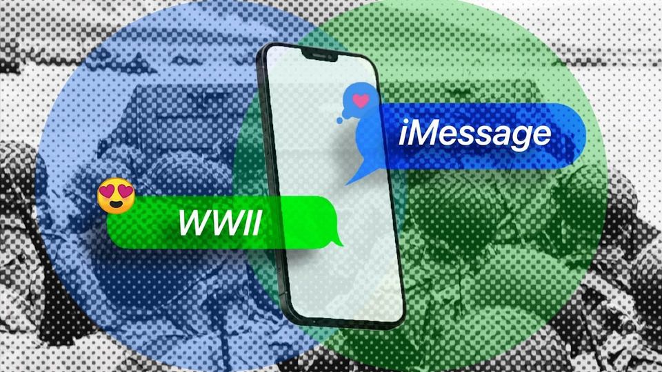 iMessage, World War II, and a Mathematical Theory of Communication