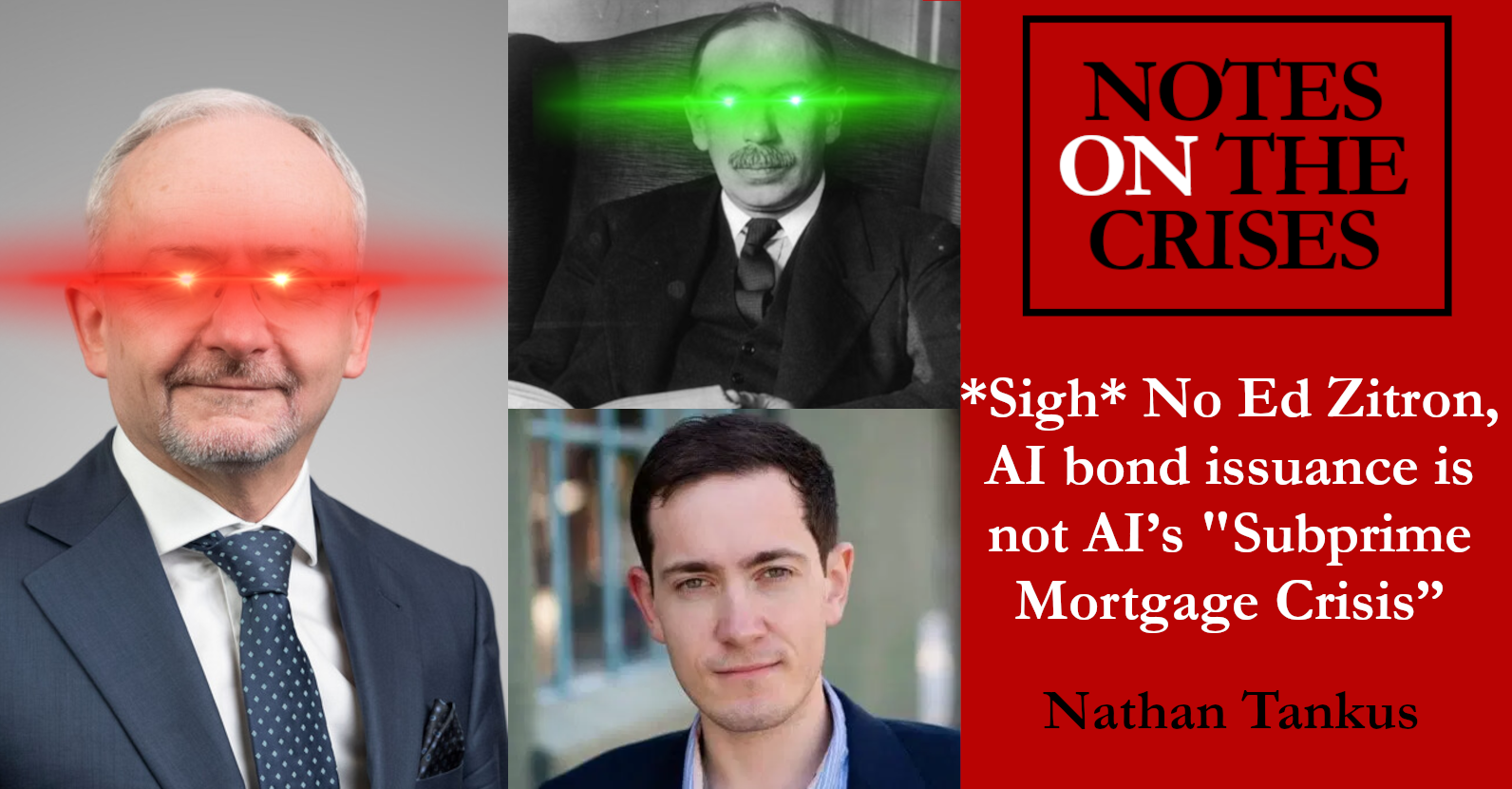 *Sigh* No Ed Zitron, AI bond issuance is not AI’s "Subprime Mortgage Crisis”