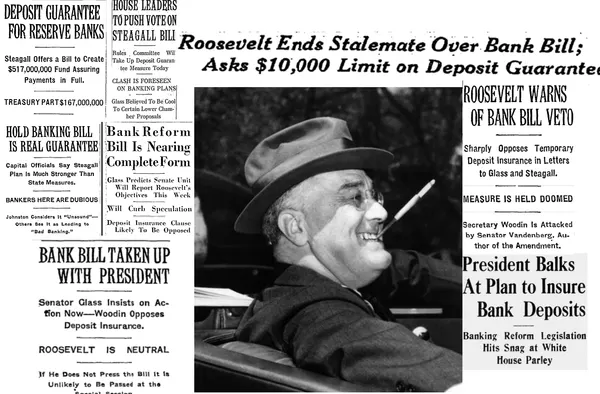 FDR Opposed Deposit Insurance. He Isn’t the Last Word on the Subject