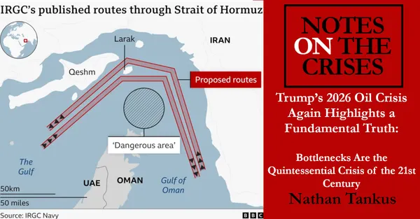 Trump’s 2026 Oil Crisis Again Highlights a Fundamental Truth: Bottlenecks Are the Quintessential Crisis of the 21st Century