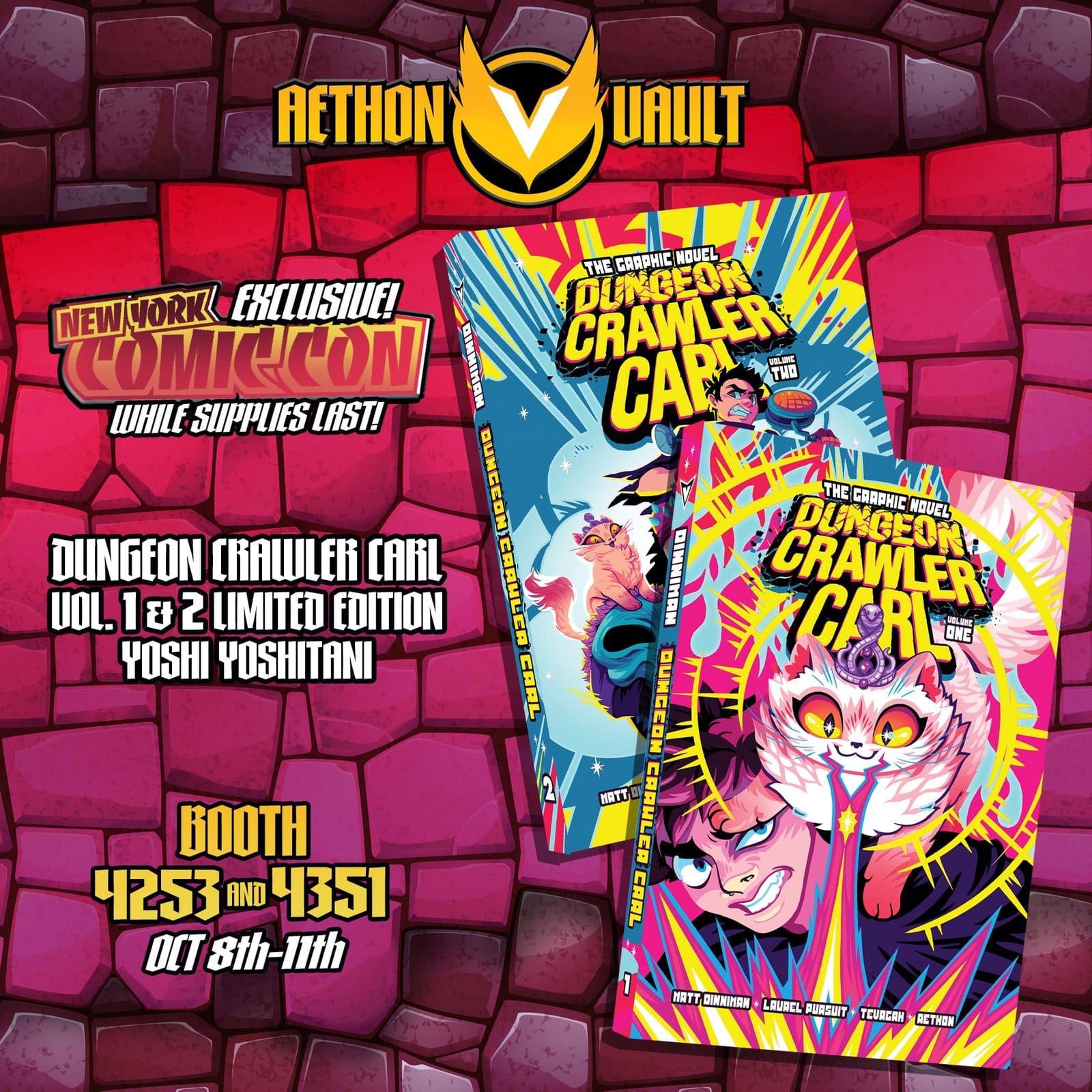 Yoshi Yoshitani NYCC Variant Set Vol 1 & 2