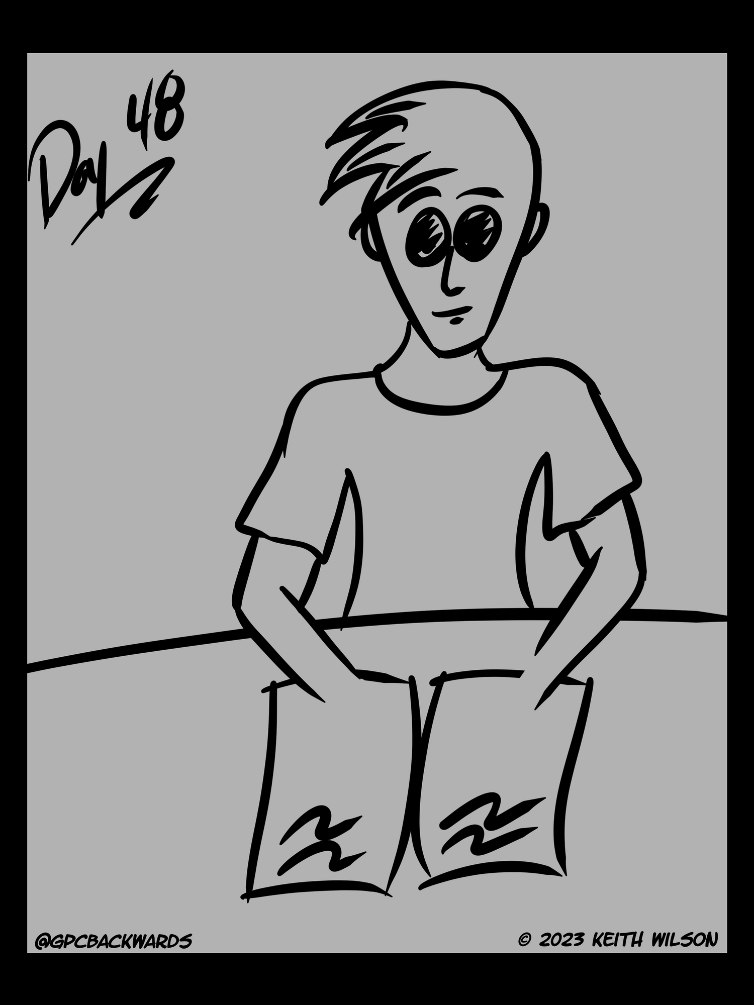 Timelapse - Day 48 Drawing Everyday