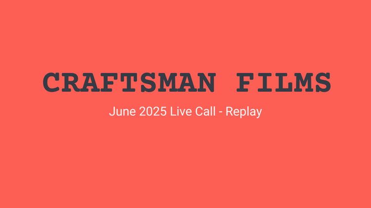 June 2025 Live Call - Replay