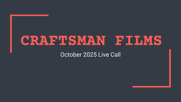 October 2025 Live Call - Replay