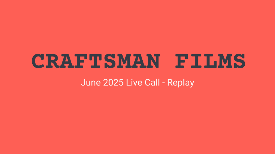 June 2025 Live Call - Replay