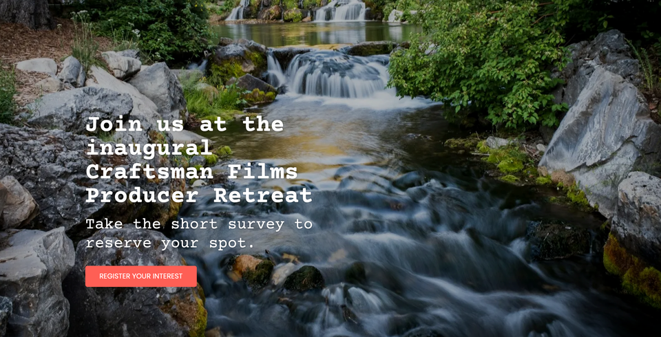 Craftsman Films Producer Retreat