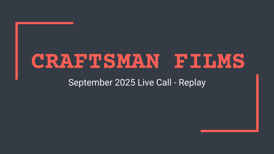 September 2025 Live Call - Replay