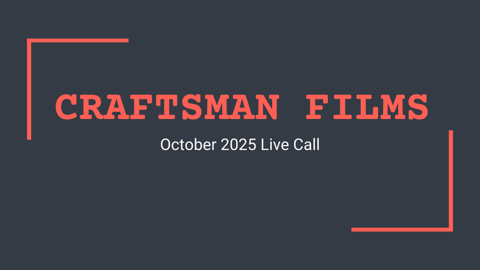 October 2025 Live Call - Replay