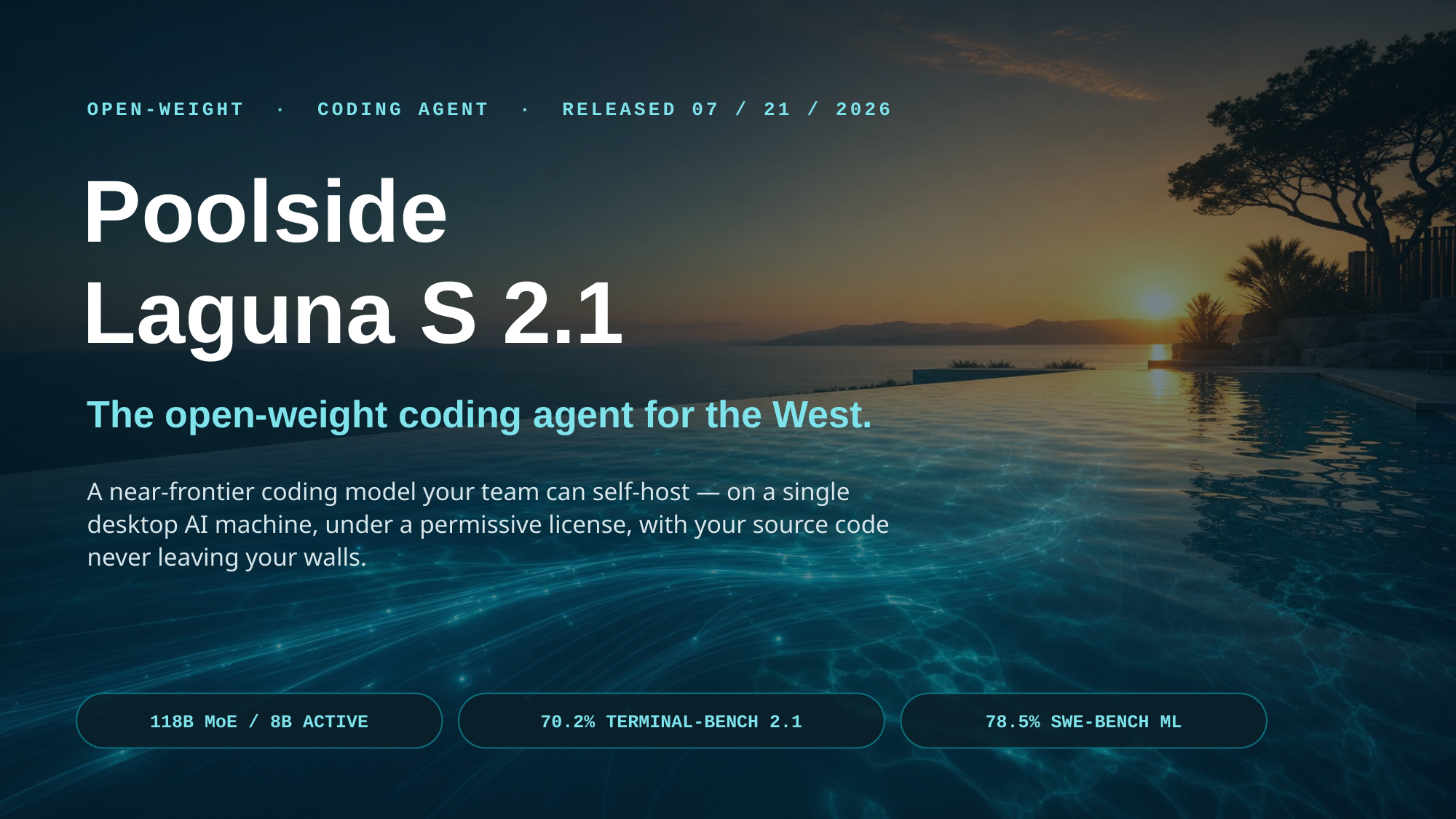 Poolside Laguna S 2.1: What the Open-Weight Coding Model Offers