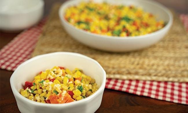 Solve Your Cookout Crunch With This Queso Cheese Corn Salad