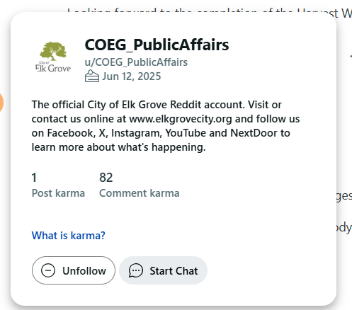 As online traffic complaints continue unabated, City of Elk Grove joins Reddit to thwart criticism