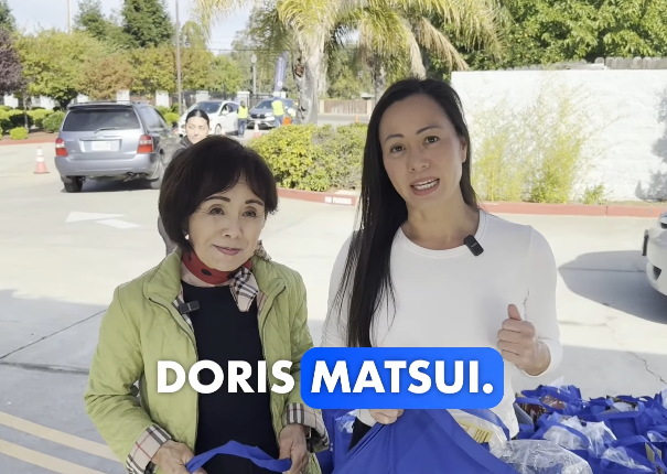 Not Letting a Crisis Go to Waste, Rep. Matsui Appears at Food Distribution Event