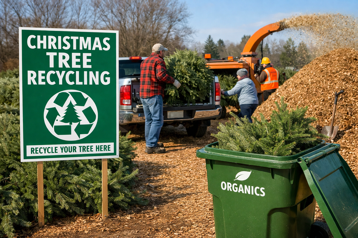 Give Your Holiday Tree a Second Life: Free Recycling Options Across Sacramento County